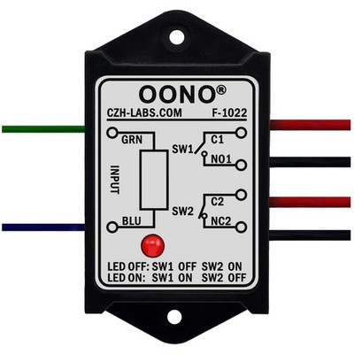 DPST Power Relay Module, 8A, AC/DC 24V Control