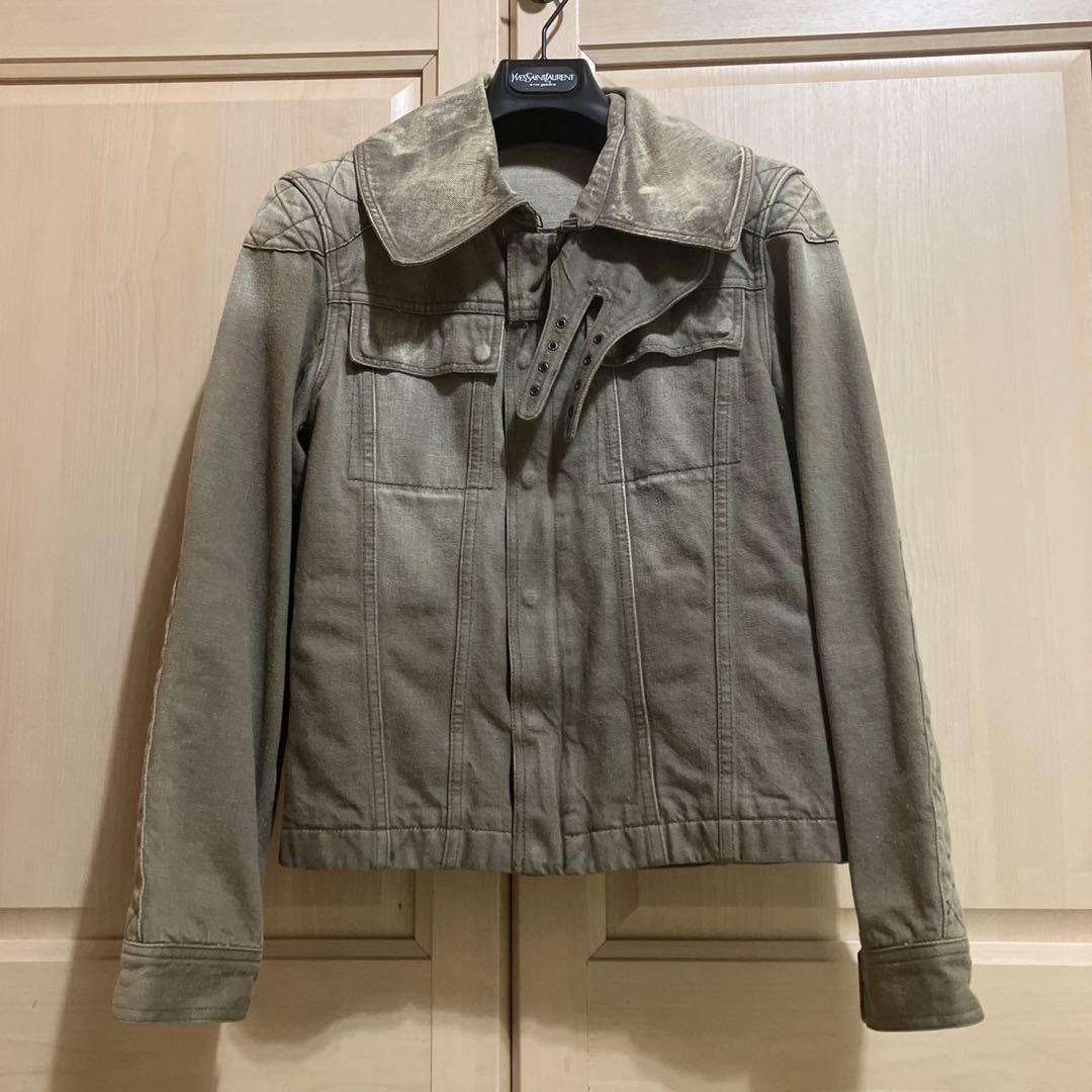 Giacca di jeans vintage Yves Saint Laurent taglia 42