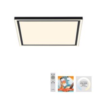 Led Deckenleuchte 45X45 Schwarz Steuerbar üBer Tuya App Dimmbar