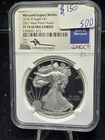 2018-W American Silver Eagle NGC PF70UC WP Hoard Mercanti Engraver Free Shipping