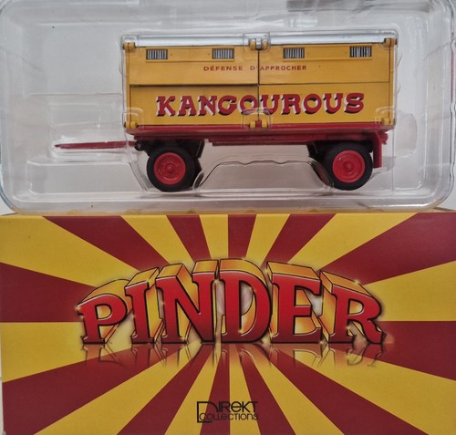 Ixo 1/43 - Känguru Käfig Anhänger Pinder