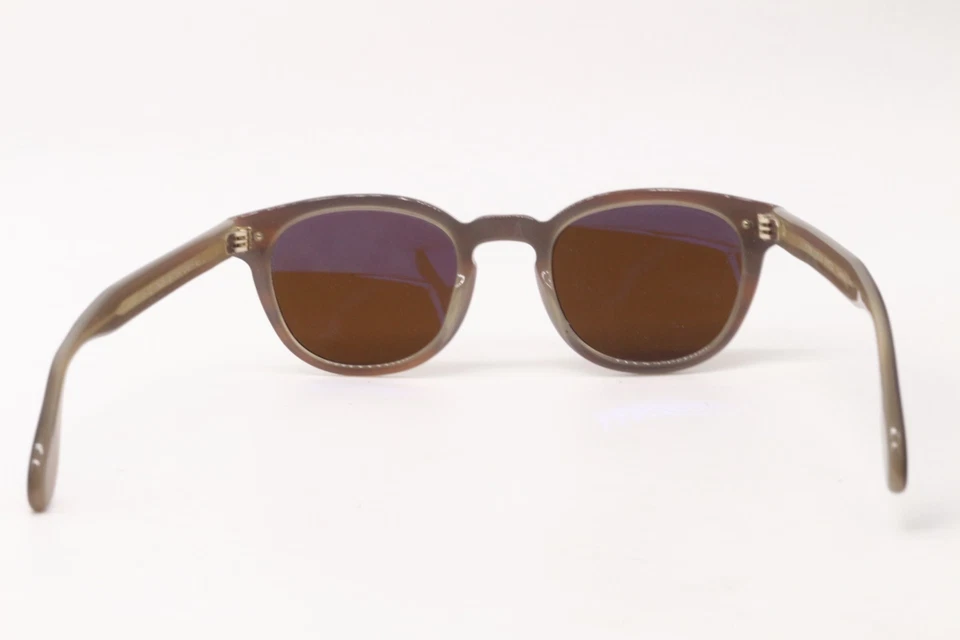 NEW OLIVER PEOPLES OV5036S 1437N9 SHELDRAKE BROWN POLARIZED SUNGLASSES 47-22 - Image 4 of 4