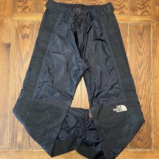 The North Face Vintage Gore-Tex Rain Ski Pants Mens Large Black Gorpcore Shell