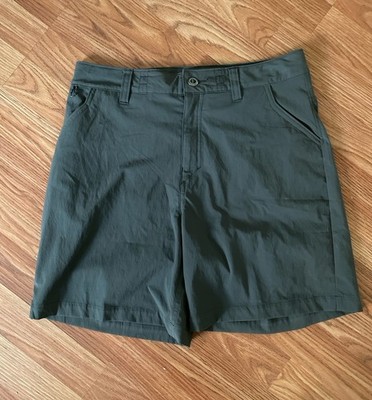 Women s PATAGONIA Gray Trail Shorts Quick Dry with Stretch, Size 6 EUC