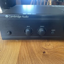 Cambridge Audio A5 Integrated Amplifier Black Separate 