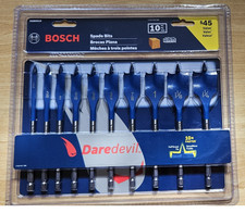 Bosch Imperial SelfCut DAREDEVIL Speed Flat Wood Drill Bit Set Spade Hex Shank.