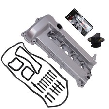 Aluminum Valve Cover Wgasket Bolt Cap For 05-13 Ford Escape Focus Mercury Aluminum Valve Cover Wgasket Bolt Cap For 05-13 Ford Escape Focus Mercury