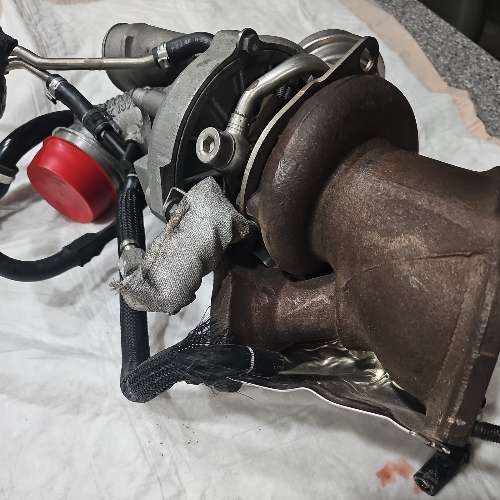 03-08 Bentley Continental GTC GT 6.0L W12 Turbocharger Turbo Right Side Oem