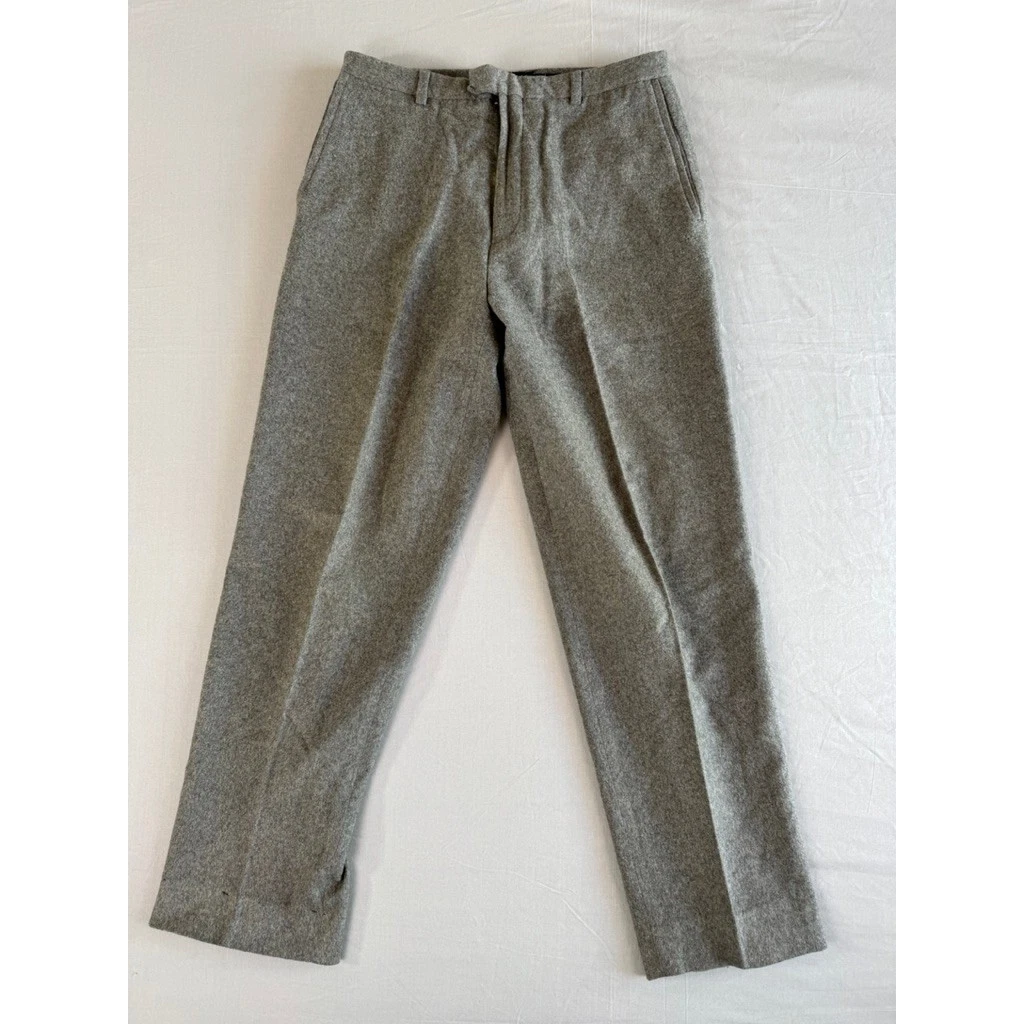 Pantalon Homme Kenneth Cole Gris 30x30 - Neuf Avec étiquettes, Coupe Cropped
