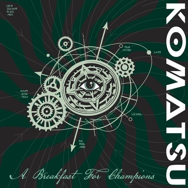 Komatsu - A Breakfast For Champions White/Green/Black Vinyl - Vinyl - F600Z-image