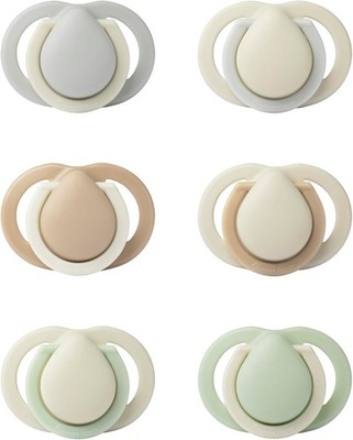Tommee Tippee Schnuller Für Neugeborene, 0-2 Monate, Gedämpfte Farben, 6er Pack