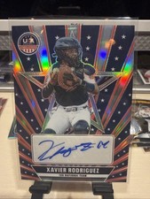 2026 Panini Stars & Stripes - Xavier Rodriguez (AU) - National Team Sig.-#NTS-XR