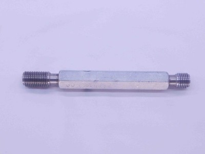 7/16 20 3 BEFORE PLATE THREAD PLUG GAGE .4375 GO NO GO P.D.'S = .4060 & .4086