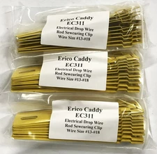 ?Erico Caddy Electrical Drop Wire Rod Securing Clip EC311 [Lot of 30] NOS