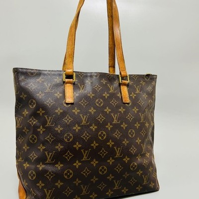 LOUIS VUITTON Shoulder Bag Cabas Mezzo Monogram From Japan