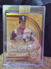 2025 Topps Five Star Autographs Jim Edmonds #FSA-JE Gold /10 Angels