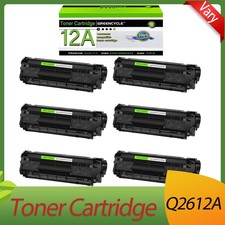Q2612A Black for HP 12A Toner Cartridge LaserJet 1020 1022 1015 1018 1010 lot