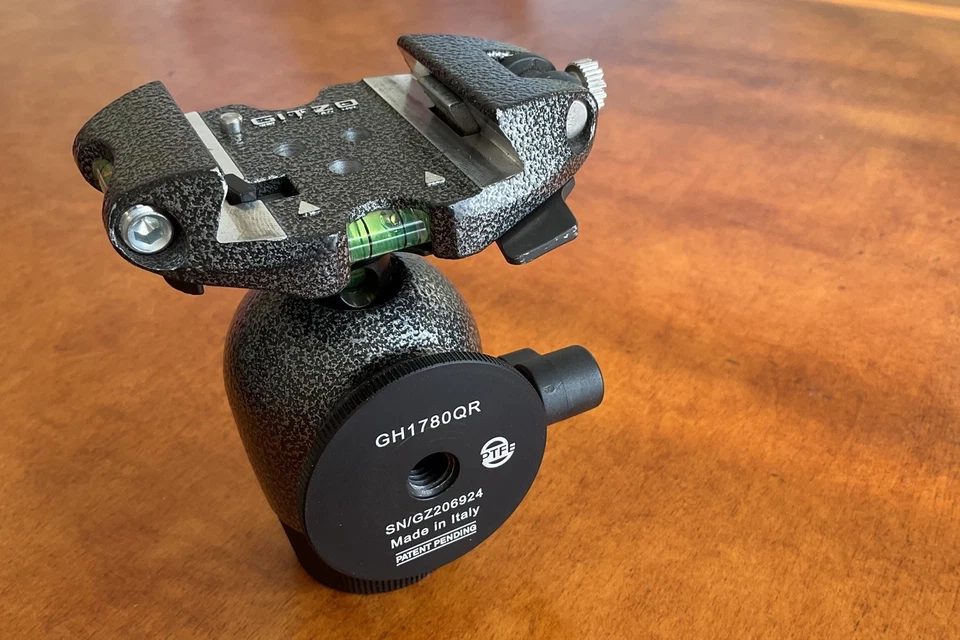 Gitzo GH1780QR Series 1 Magnesium Center Ball Head for Arca-Type QR plate - Image 2 of 4