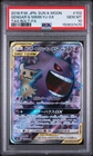 2018 POKEMON JAPANESE SUN & MOON TAG BOLT FULL ART/GENGAR & MIMIKYU GX PSA 10