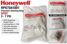 Honeywell RP670A1001 Pneumatic Switching Relay SPDT 3-7 PSI HVAC Control