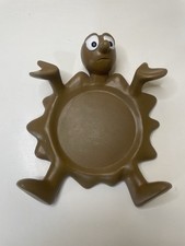 Rare Morph Aardman Splat Coaster For Cups Tony Hart Collectable 2010 Mustard