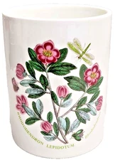 Portmeirion Botanic Garden 4" Storage Jar/Vase/Canister Rhododendron -NO lid