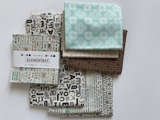 Elementary By Sweetwater For Moda Charm Pack 1/2 Yard 19oz Bundle Cotton OOP/HTF