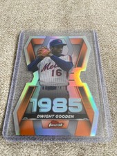 2022 Topps Finest - Finest Career Years Die-Cut Dwight Gooden #FCY-DG