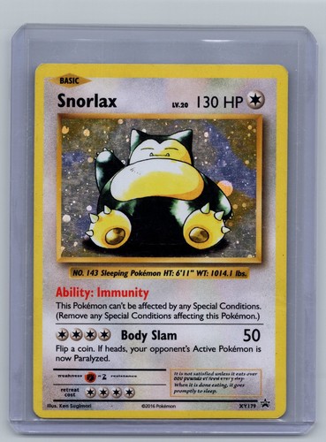 (MP) Snorlax XY179 - Pokemon XY Promos