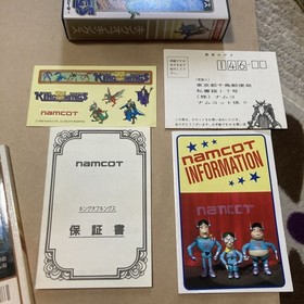 Seal Fc Nes King Of Kings Box With Instructions Etc. Software Family Computer