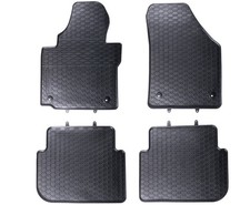 Gummifußmatten Set Fußmatten Gummimatten Schwarz passend für VW Touran 2003-2015