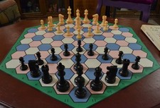 HEX CHESS SET - HIGH QUALITY - GLINSKIS HEXAG...