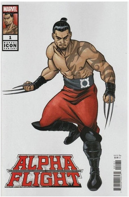 Alpha Flight (5th Series) #1 Icon Variant Daken - w/Bag+Board