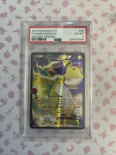 Ampharos-EX graded PSA 6 for sale on eBay
