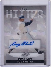 2025 Leaf Baseball Nation Pure Hitter Clear Tony Oliva Autograph /8