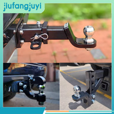 Towing Hitch Adapter Extension Bar Tow Trailer Hitch Set for 2" Tube Receiver uk