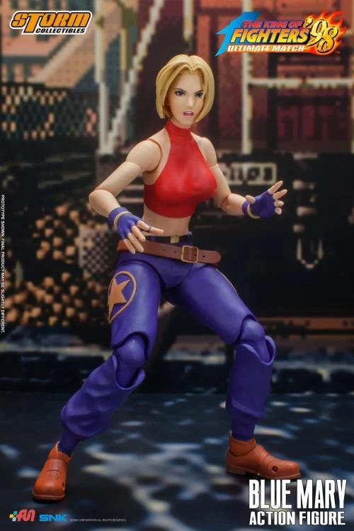 Фигурка Storm Collectibles The King of Fighters '98 Blue Mary 1:12 продавец из США - Изображение 4 из 4