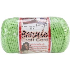 Pepperell Bonnie Macrame Craft Cord 6mmX100yd-Parrot