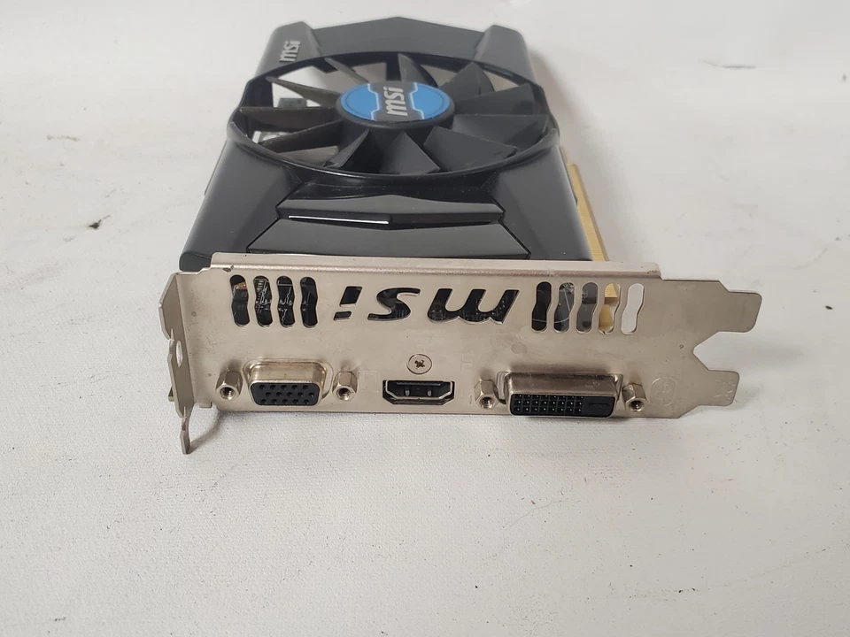MSI V301 R7 250 2GD3 OC 2GB DDR3 VGA DVI HDMI Video Graphics Card - Image 4 of 4