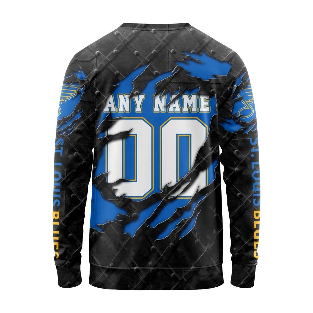 Personalized St. Louis Blues Sweater