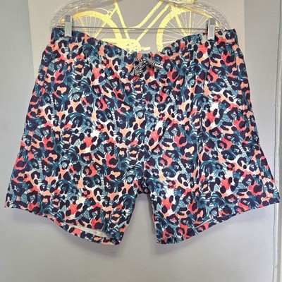 MENS BOARDIES CHEETAH LEOPARD ANIMAL PRINT LINED SWIM BOARD SHORTS