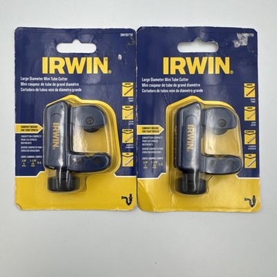 Lot of 2 Irwin Large Diameter Mini Tube And Pipe Cutter IRHT81732