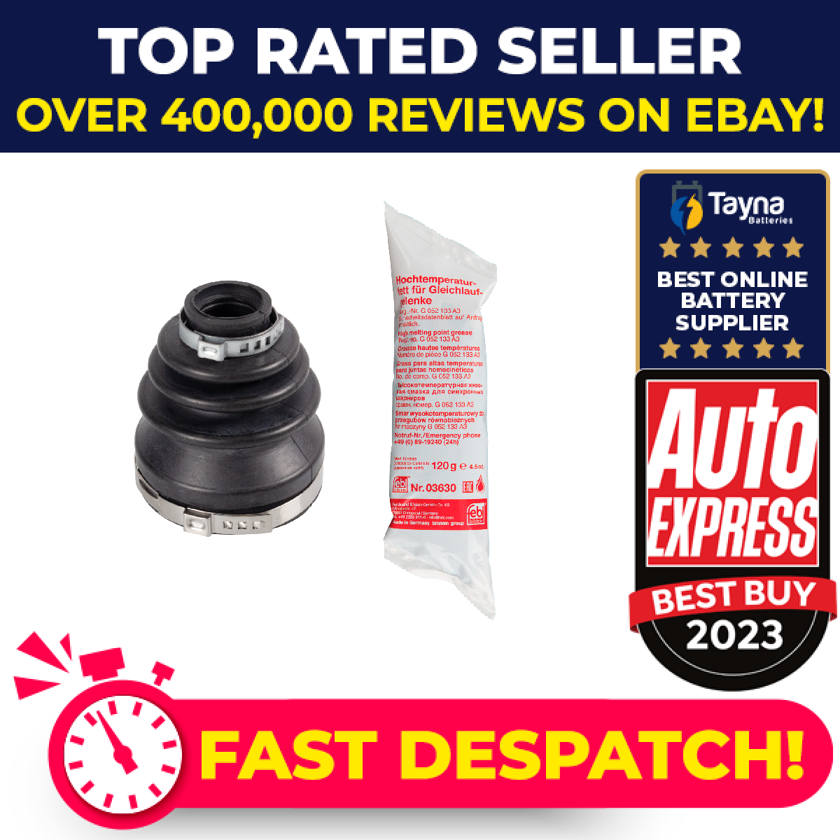 CV Joint Boot fits RENAULT FLUENCE L3 1.6 2010 on C.V. Driveshaft Gaiter Febi