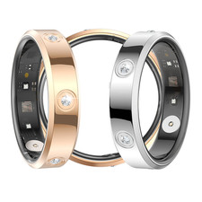 IP68 Wasserdicht Diamond Smart Ring Herzfrequenz Blutsauerstoff Schlafmonitor