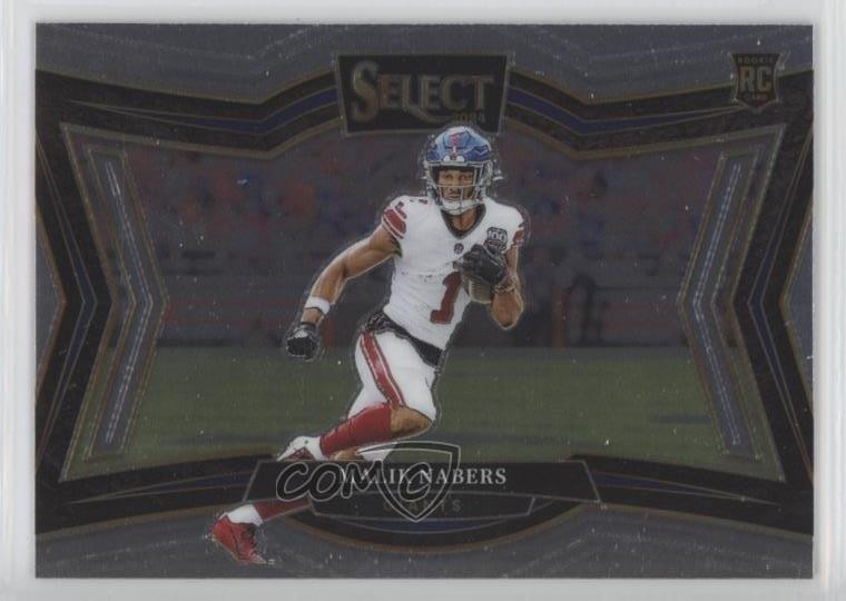 2024 Panini Select Field Level Malik Nabers #473 1gg4
