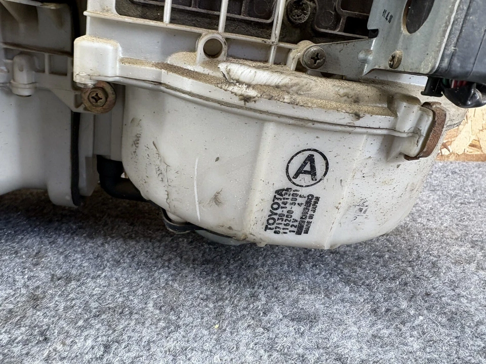 TOYOTA SUPRA 1986-1992 CLIMATIZACIÓN CALENTADOR VENTILADOR AIRE ACONDICIONADO EVAPORADOR CARCASA CONJUNTO OEM Foto 4 de 4