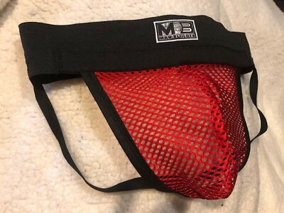 Red Mesh Wide Band Jock, Handmade Custom Jockstrap