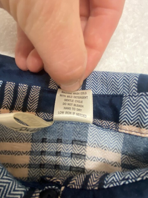 Passport Women's Shirt Flannel Plaid  Long Sleeve Button Up Size Medium