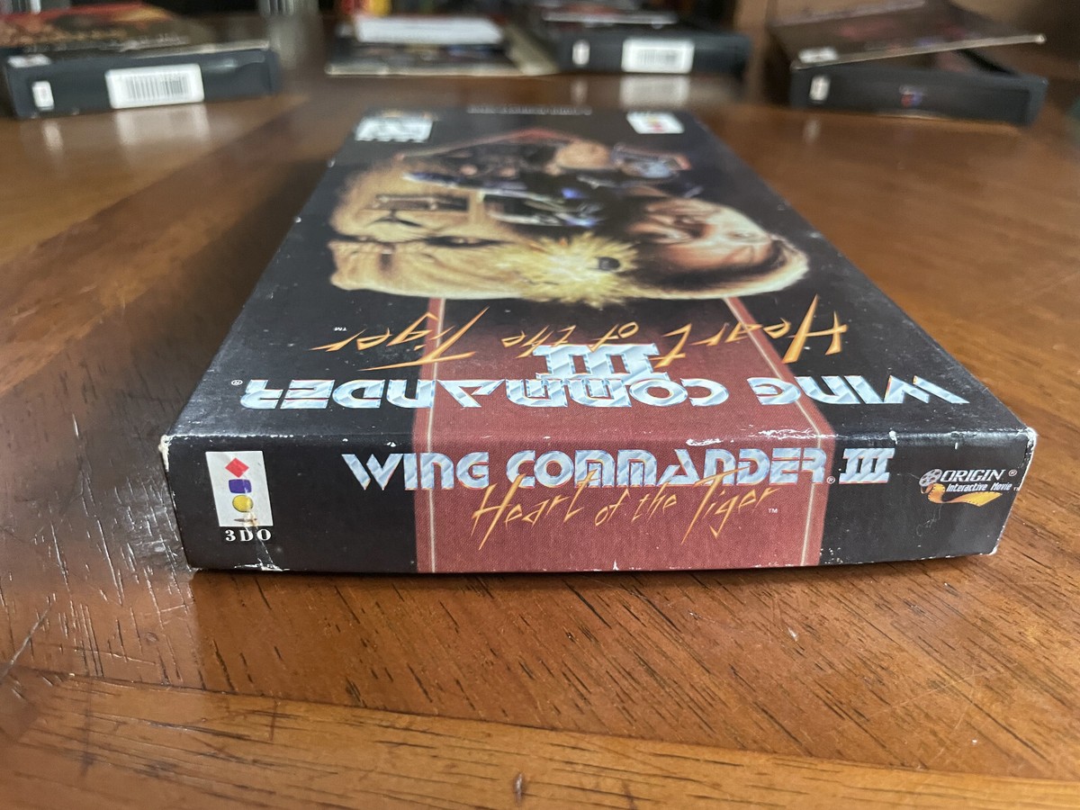 WING COMMANDER III HEART F TIGER PAL 3DO COMPLET BON ETAT