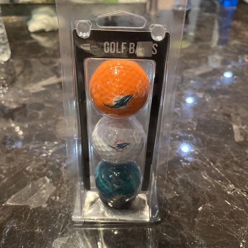 Team Golf NFL Miami Dolphins Regulation Golf Balls 3Pack eBay